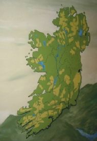 Map of Ireland.  Client: O'Meara